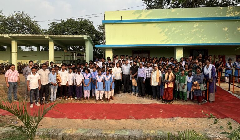 Neelachal Ispat and TSF dedicate an additional School building at Neelachal High School in Danagadi