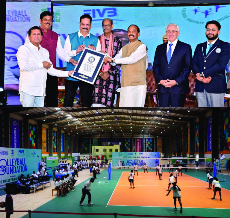 New Guinness World Record in Volleyball by KISS