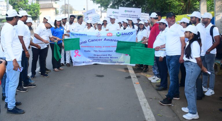 Vedanta Aluminium and BALCO Medical Centre Boost Cancer Education around National Cancer Awareness Day