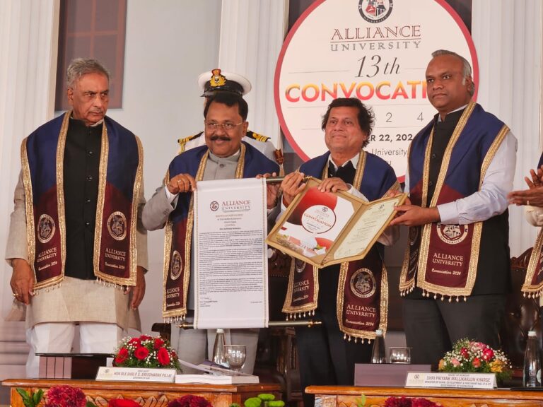 Achyuta Samanta Awarded 64th Honorary Doctorate by Alliance University, Bengaluru