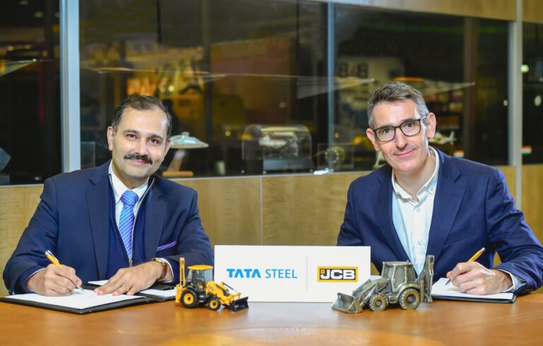 Tata Steel and JCB sign green steel deal