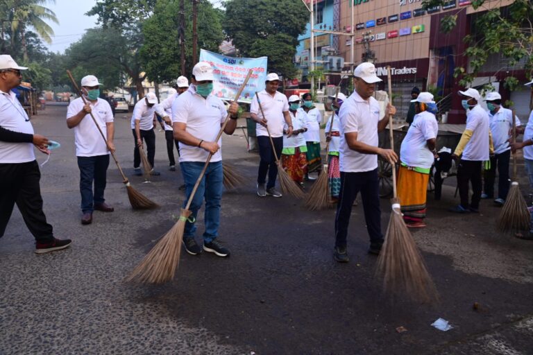 State Bank of India’s cleanliness campaign