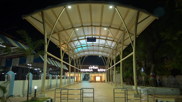 Kesinga Railway Station Gets a Modern Makeover Under Amrit Bharat Station Scheme