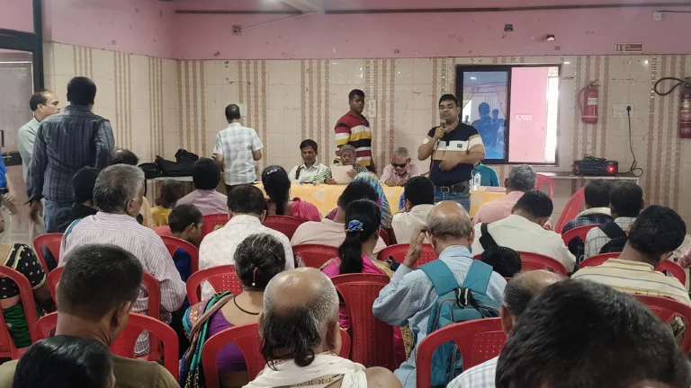 Utkal Blind Association Holds Press Conference Demanding Removal of Illegal Encroachment on Government Land and Protection of Members