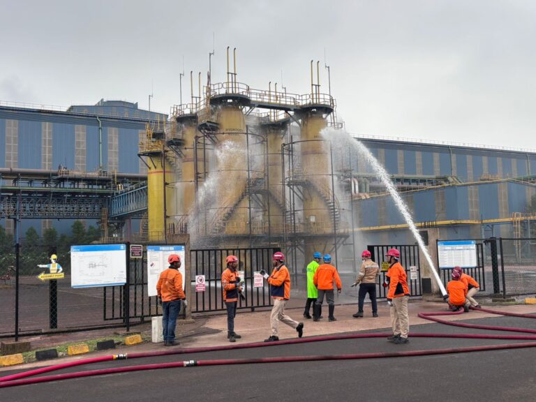 Full-scale on-site mock drill on fire safety preparedness organized at Tata Steel Kalinganagar