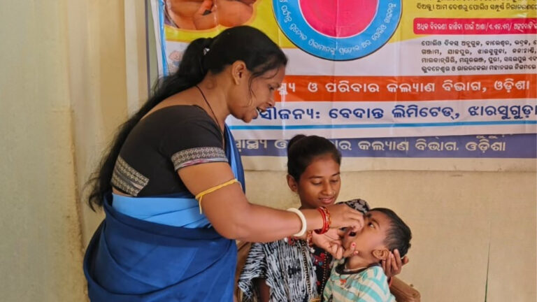 Vedanta Aluminium supports Pulse Polio drive across Jharsuguda