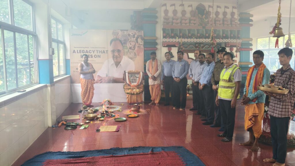 Jindal Steel Founder’s Day: Plant and Mines Units Honour Shri O.P. Jindal on His 96th Birth Anniversary