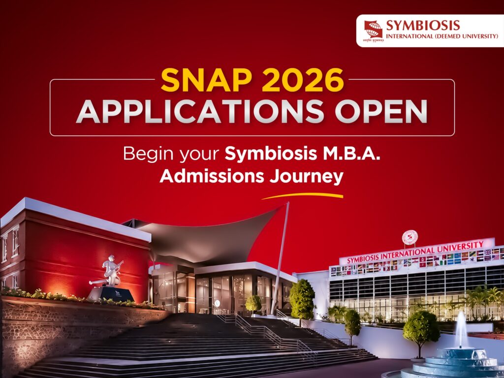 Begin Your M.B.A. Admission Journey: SNAP 2026 Applications Are Now Open