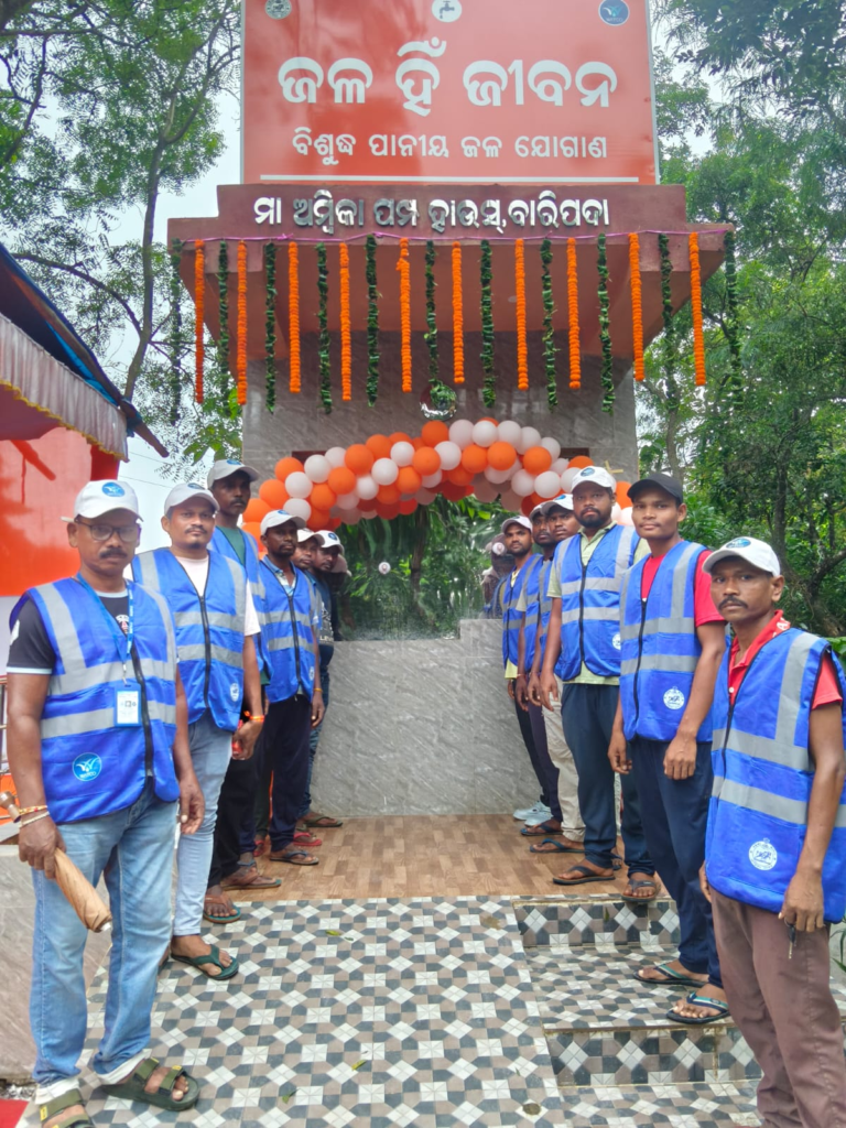 Hon’ble H&UD Minister Inaugurates Three Water Kiosks in Baripada